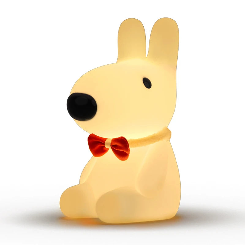 TinyGlow & Co™ Deer Silicone Night Light – RGB Atmosphere Lamp Desktop Decoration