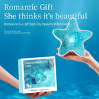 TinyGlow & Co™ Starfish LED Night Light - Ocean Wave Projector Lamp