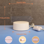 TinyGlow & Co™ USB Creative 3D Luminous Erasable Message Board Night Light