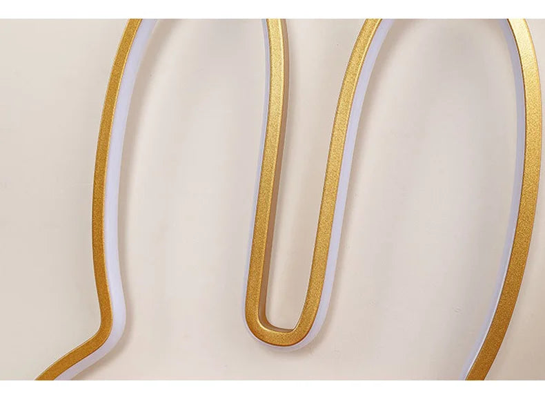 TinyGlow & Co™ Rabbit Night Light – USB Powered LED Bedside Lamp for Kids