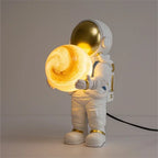 TinyGlow & Co™ Nordic Astronaut Wall Lamp – Creative Cartoon Bedside Light for Kids