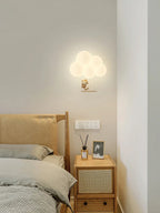 TinyGlow & Co™ Cloud Wall Lamp – Cream Cartoon LED Night Light for Kids