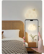 TinyGlow & Co™ Cloud Wall Lamp – Cream Cartoon LED Night Light for Kids