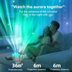 TinyGlow & Co™ Shell Pearl Starry Sky Aurora Projection Night Light
