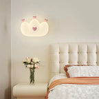 TinyGlow & Co™ Cloud Wall Lamp – Cream Cartoon LED Night Light for Kids