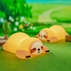 TinyGlow & Co™ Animal Silicone Night Light – Rechargeable Touch Sensor LED Lamp