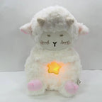 TinyGlow & Co™ Breathing Sheep Plush - Soothing Sleep Companion for Babies & Anxiety Relief