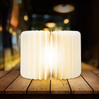 TinyGlow & Co™ Wooden Book Lamp – USB Rechargeable LED Reading Light for Kids
