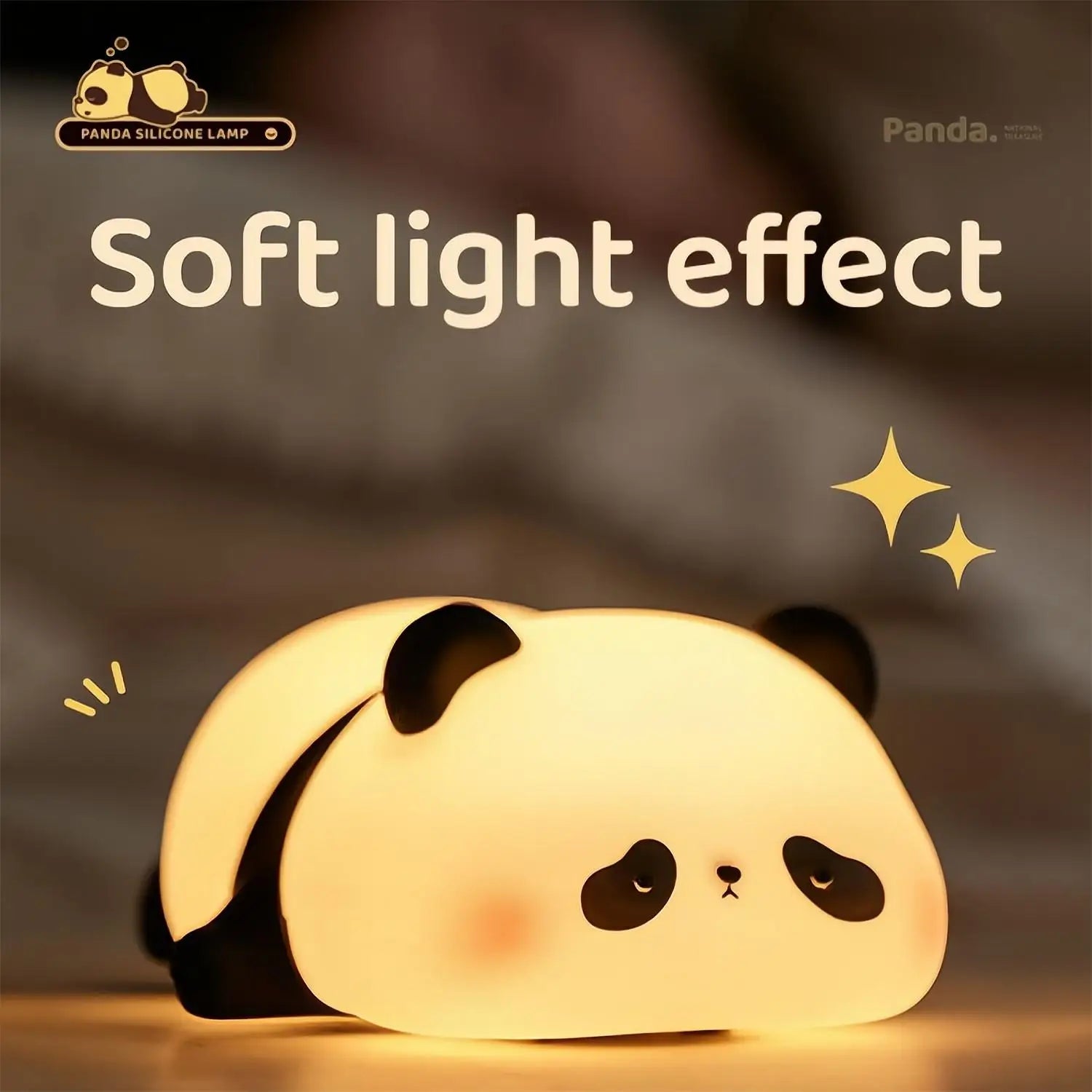 TinyGlow & Co™ Sheep Silicone Night Light – Rechargeable Timing Dimming LED Lamp