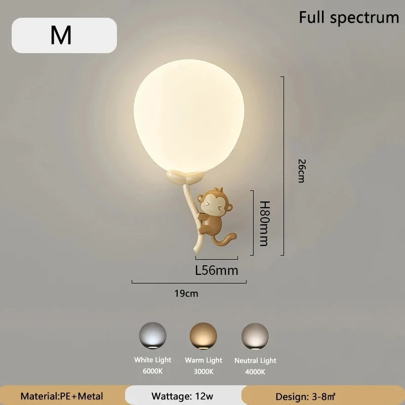 TinyGlow & Co™ Cloud Wall Lamp – Cream Cartoon LED Night Light for Kids