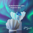 TinyGlow & Co™ Shell Pearl Starry Sky Aurora Projection Night Light