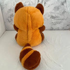 TinyGlow & Co™ Red Panda Breathing Plush Toy with Music & Lights