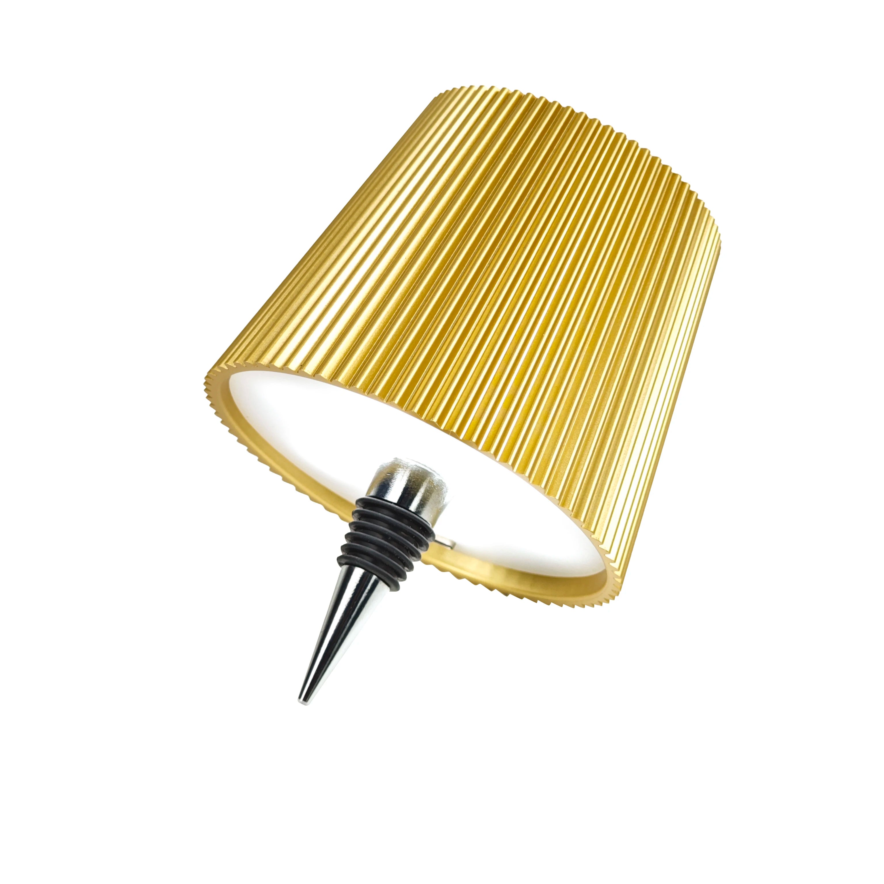 TinyGlow & Co™ Wireless Bottle Table Lamp - Touch Control 3-Color Dimmable Night Light