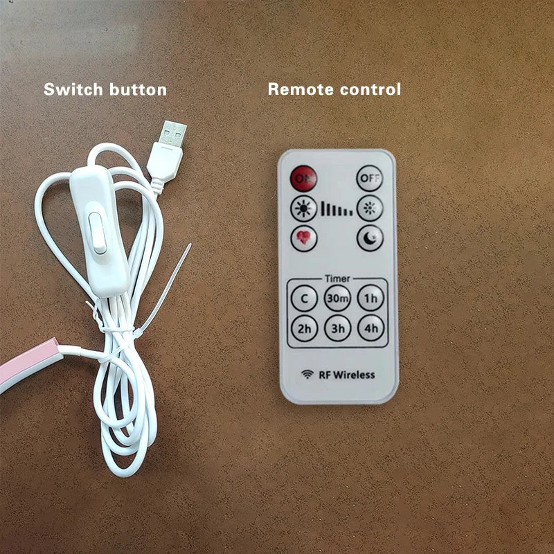 TinyGlow & Co™ Rabbit Night Light – USB Powered LED Bedside Lamp for Kids