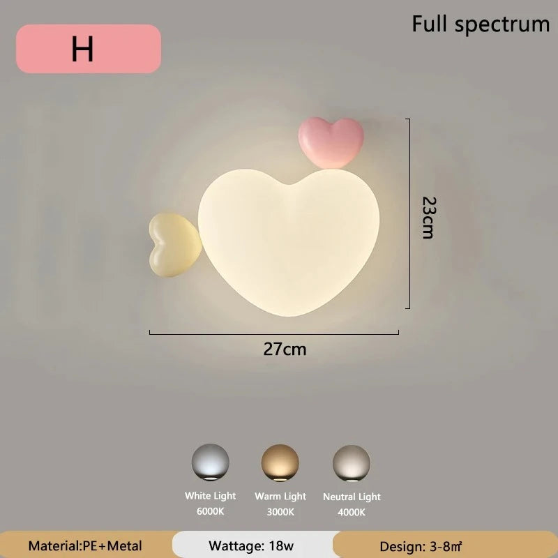 TinyGlow & Co™ Cloud Wall Lamp – Cream Cartoon LED Night Light for Kids