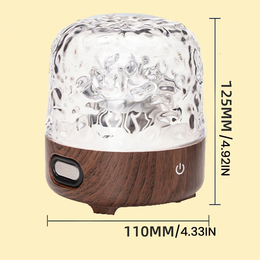 TinyGlow & Co™ Ocean Wave Projector Light with Bluetooth Speaker & Remote Control