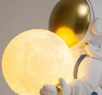 TinyGlow & Co™ Nordic Astronaut Wall Lamp – Creative Cartoon Bedside Light for Kids