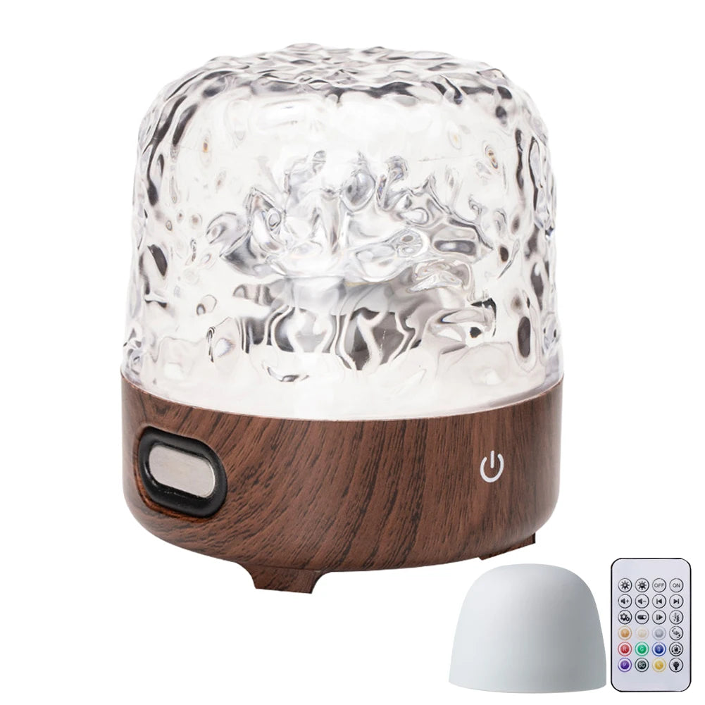 TinyGlow & Co™ Ocean Wave Projector Light with Bluetooth Speaker & Remote Control