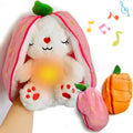 TinyGlow & Co™ Musical Breathing Bunny Night Light with Motion Lights