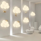 TinyGlow & Co™ Cloud Wall Lamp – Cream Cartoon LED Night Light for Kids