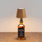 TinyGlow & Co™ Wireless Bottle Table Lamp - Touch Control 3-Color Dimmable Night Light