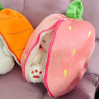 TinyGlow & Co™ Musical Breathing Bunny Night Light with Motion Lights
