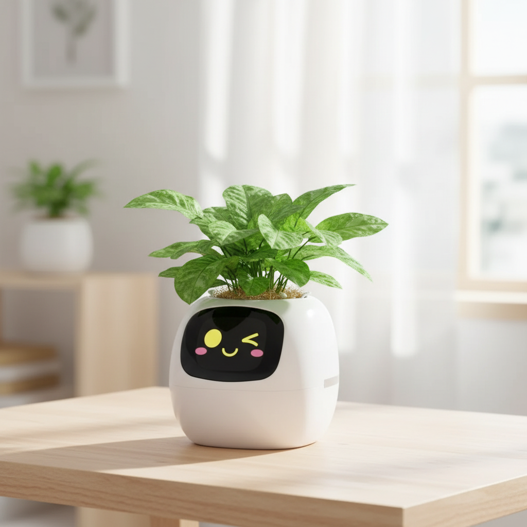 Ivy Smart Planter - Cute Close-up Shot