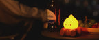 TinyGlow & Co™ Campfire Night Light – White Noise LED Atmosphere Lamp for Kids