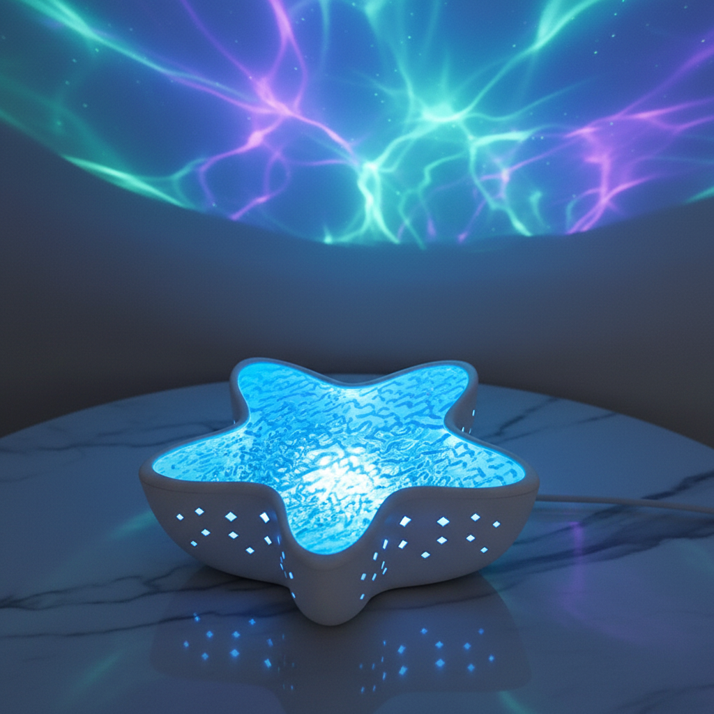 Starfish LED Night Light - Close-up Product Shot