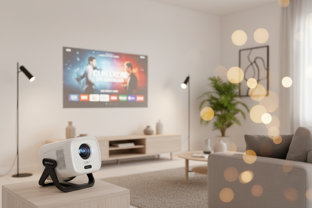 XGODY 4K Projector Aesthetic